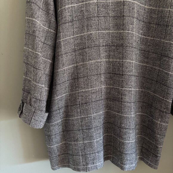 Vintage Plaid Blazer - Picture 8 of 10